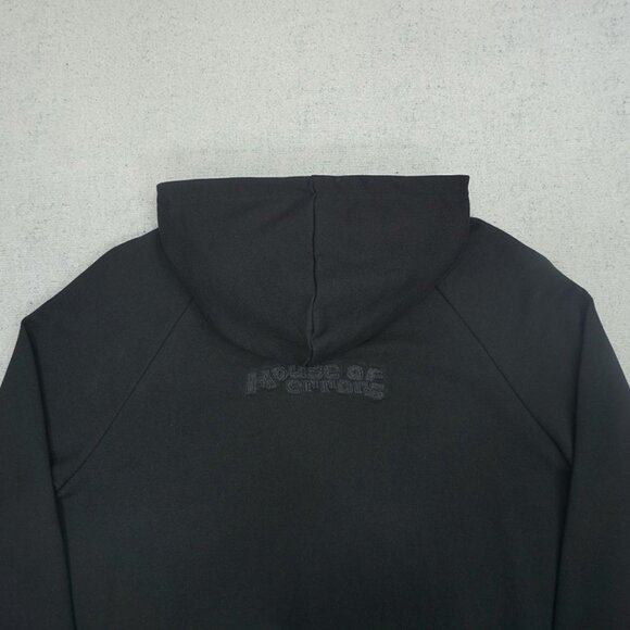 House of Errors Black House Of Errors Eye Embroidered Hoodie - Picture 2 of 11